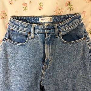 Abercrombie & Fitch High Rise Light Blue Jeans